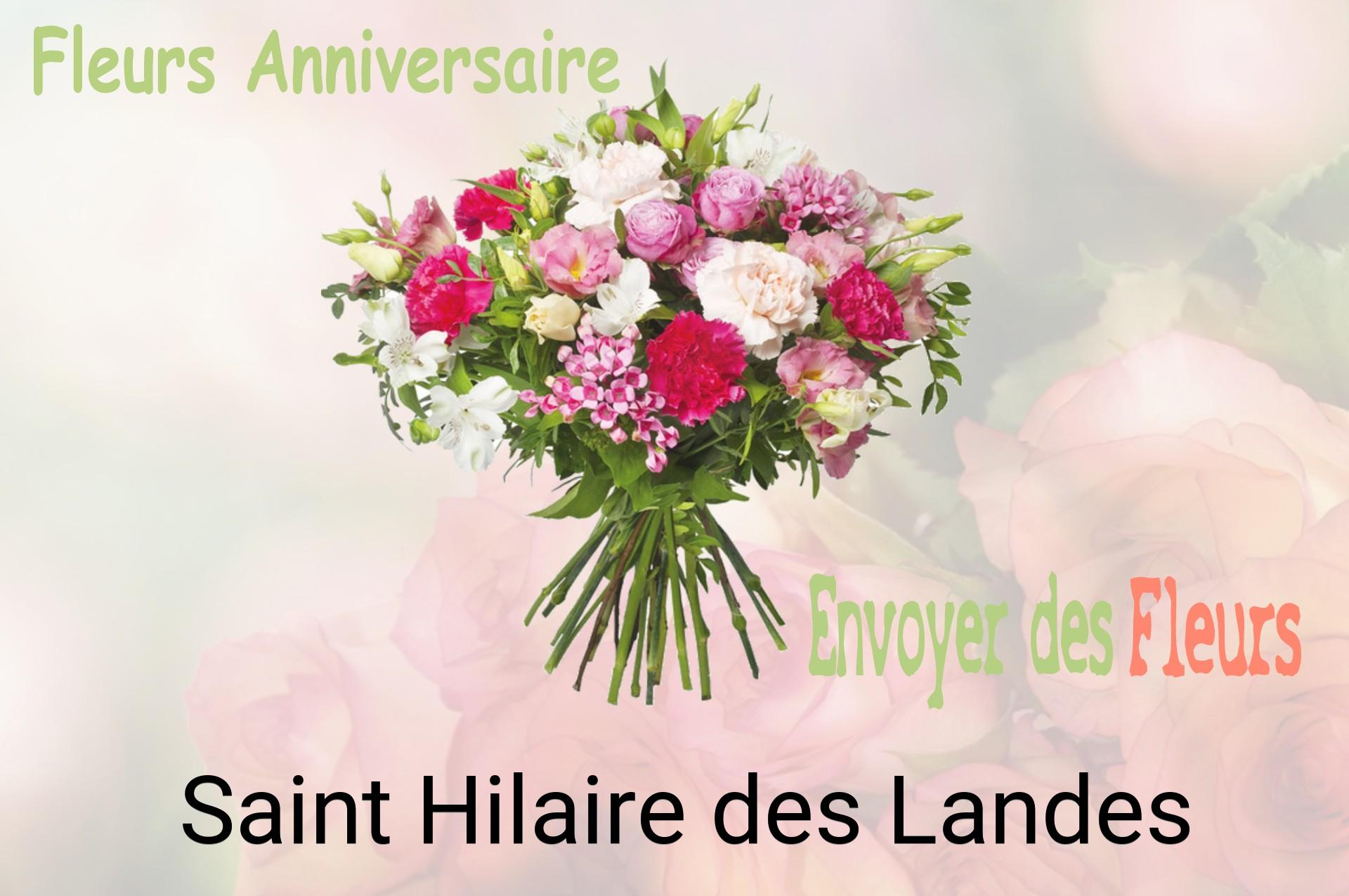 Bouquet de fleurs d’anniversaire livré à Saint-Hilaire-des-Landes