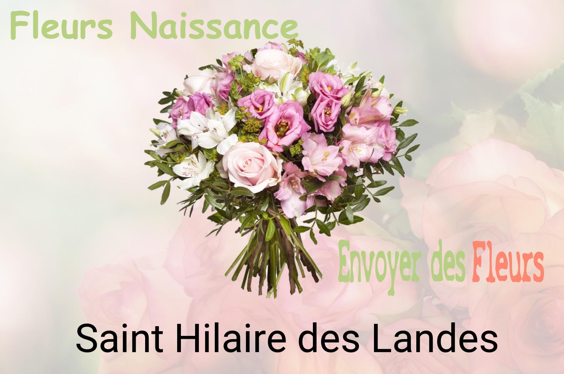 Bouquet de fleurs de naissance livré à Saint-Hilaire-des-Landes